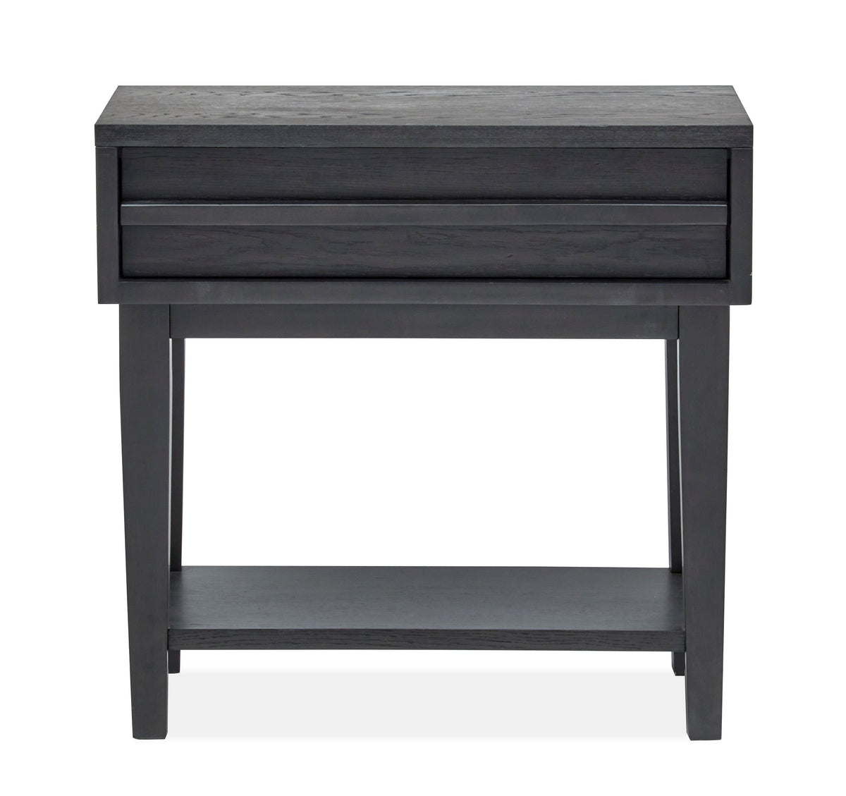 Lindon - Dark Open Nightstand - Belgian Wheat - Premium Accent Nightstands from Magnussen Furniture - Just $487.50! Shop now at brett interiors