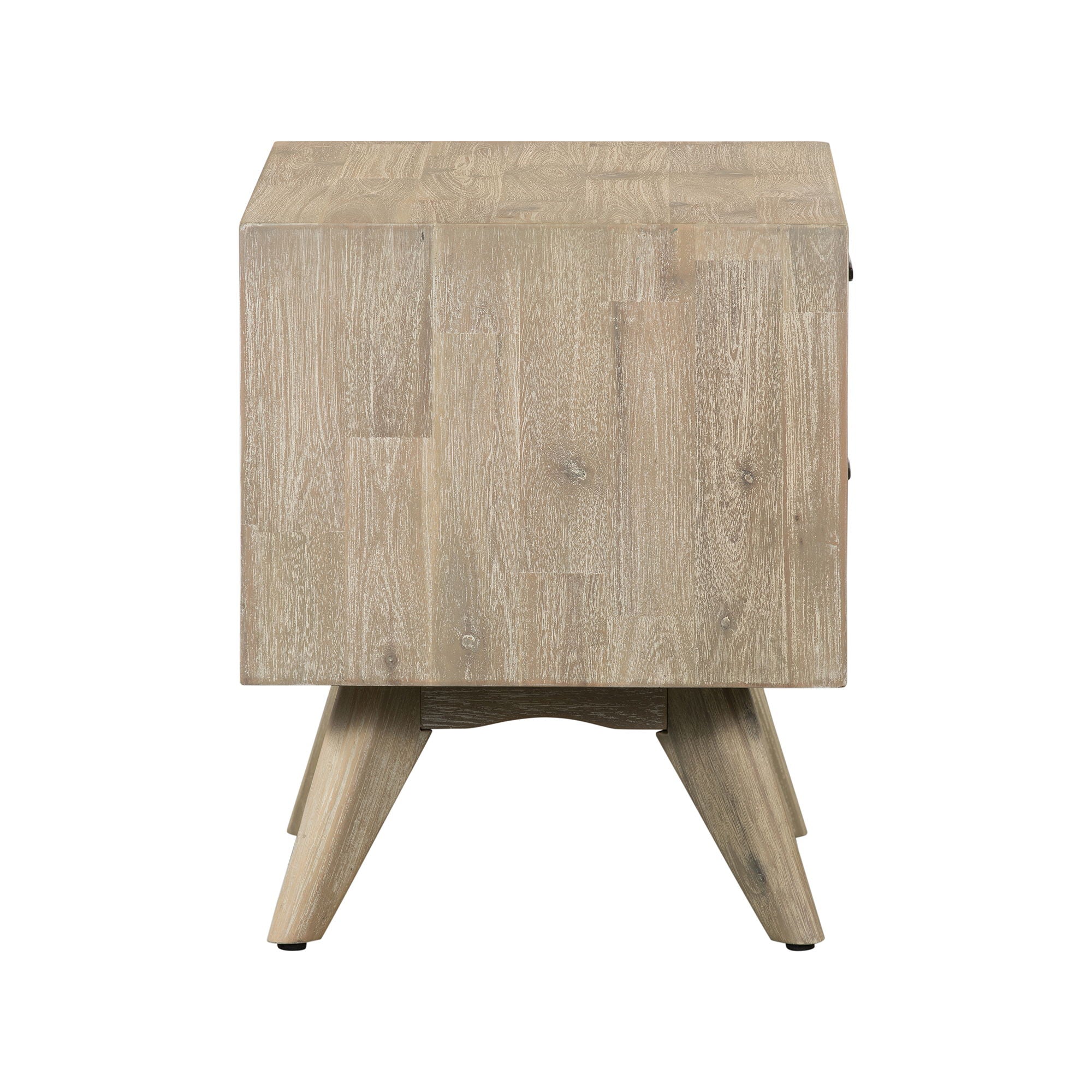 Baly - Acacia Mid-Century Night Stand - Premium Accent Nightstands from Armen Living - Just $440! Shop now at brett interiors