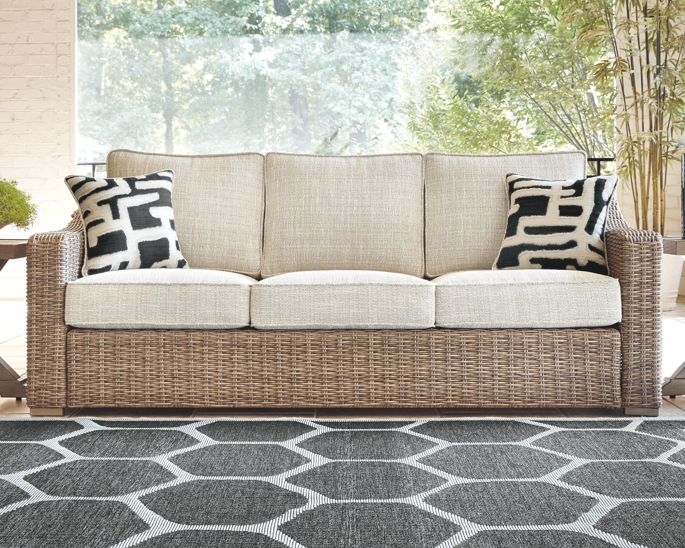 Beachcroft - Sofa With Cushion - Premium Sofas from Ashley Furniture - Just $1928.13! Shop now at brett interiors