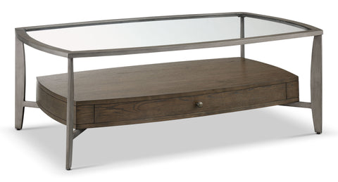 Ardis - Rectangular Cocktail Table - Wallaby - Premium Cocktail Tables from Magnussen Furniture - Just $839! Shop now at brett interiors