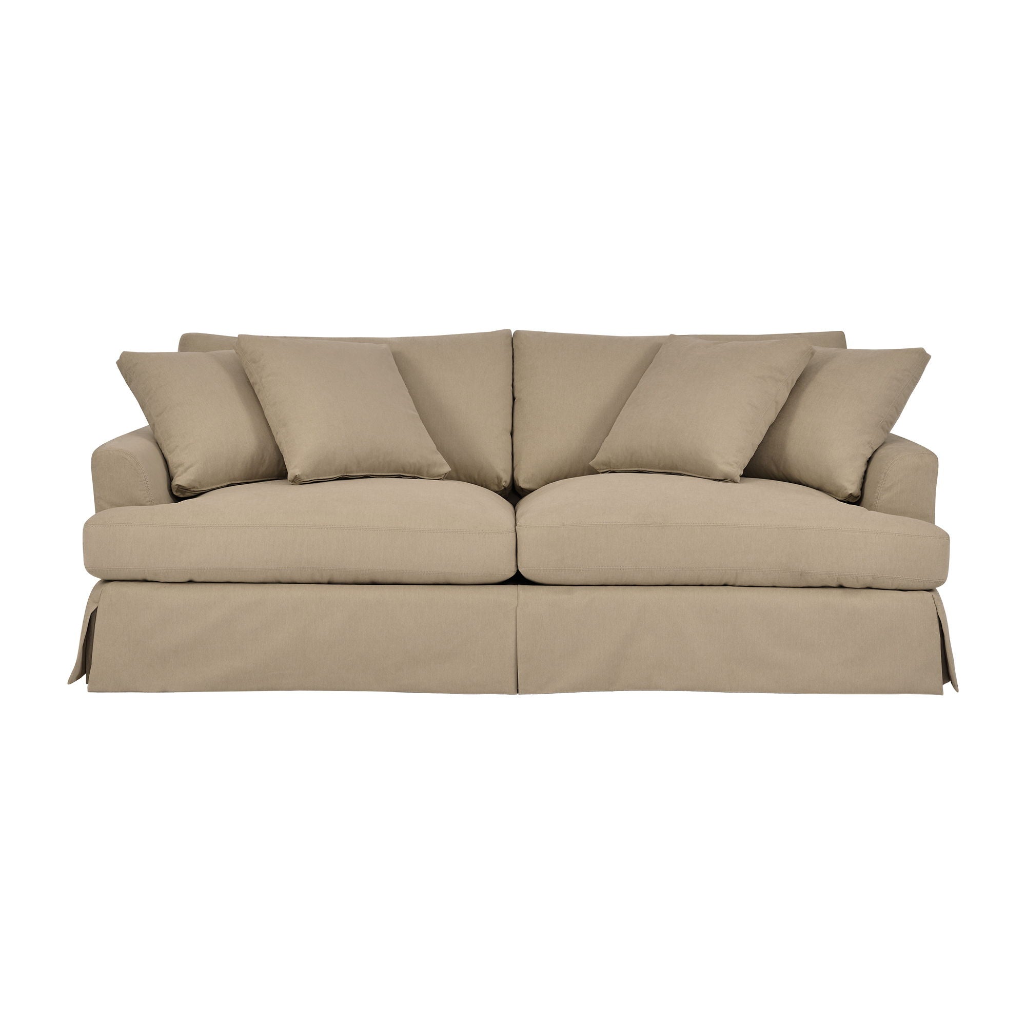 Ciara - 93" Upholstered Sofa - Premium Stationary Sofas from Armen Living - Just $2722.50! Shop now at brett interiors