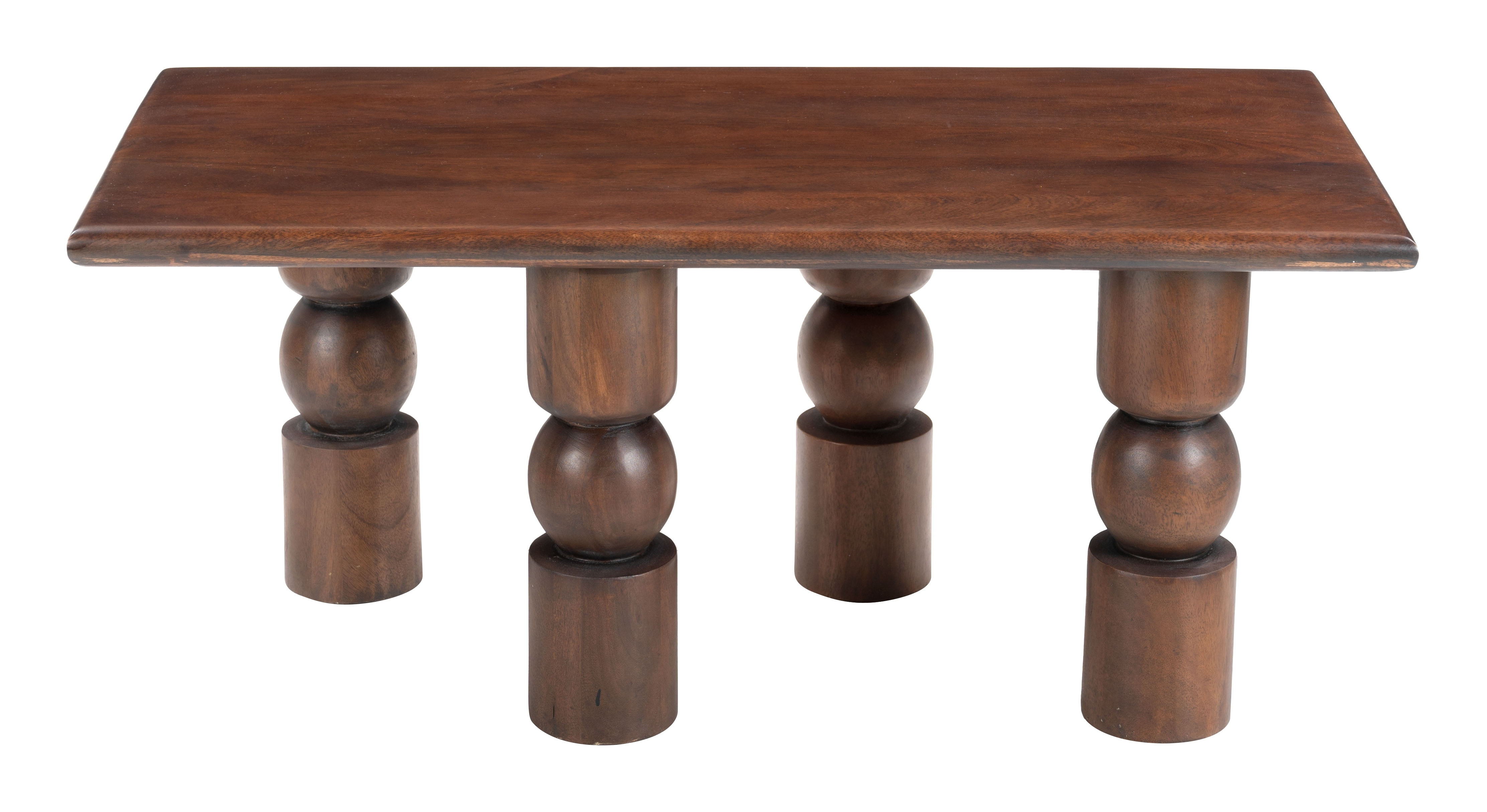 Split - Coffee Table - Brown - Premium Coffee Tables from Zuo Modern - Just $1100! Shop now at brett interiors