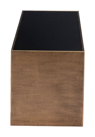 Reed - Coffee Table - Brass / Black - Premium Coffee Tables from Zuo Modern - Just $1225! Shop now at brett interiors
