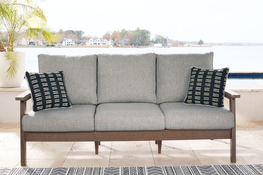 Emmeline - Brown / Beige - Sofa With Cushion - Premium Sofas from Signature Design by Ashley® - Just $1670.63! Shop now at brett interiors