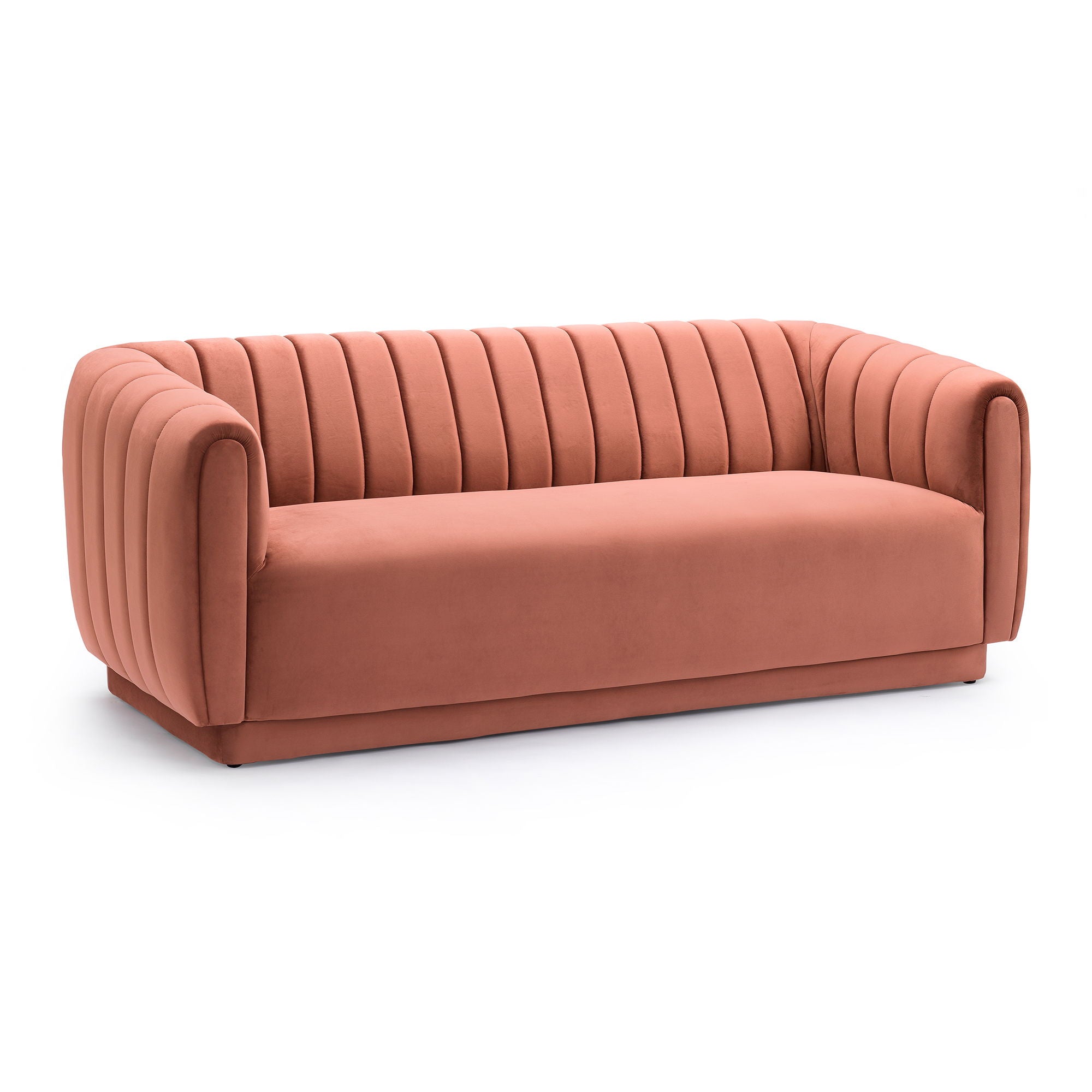 Kinsley - Modern Velvet Sofa - Premium Stationary Sofas from Armen Living - Just $1382.50! Shop now at brett interiors