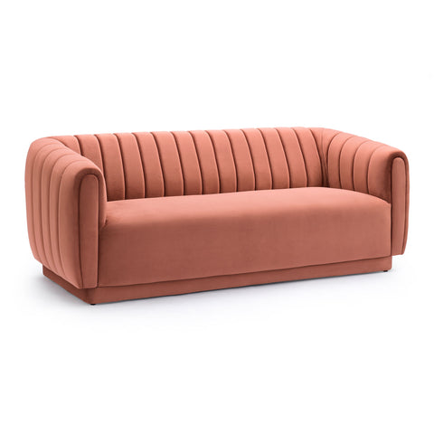 Kinsley - Modern Velvet Sofa - Premium Stationary Sofas from Armen Living - Just $1382.50! Shop now at brett interiors