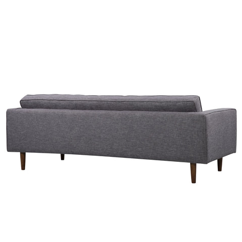 Element - Mid-Century Modern Sofa - Dark Gray / Walnut - Premium Stationary Sofas from Armen Living - Just $1455! Shop now at brett interiors