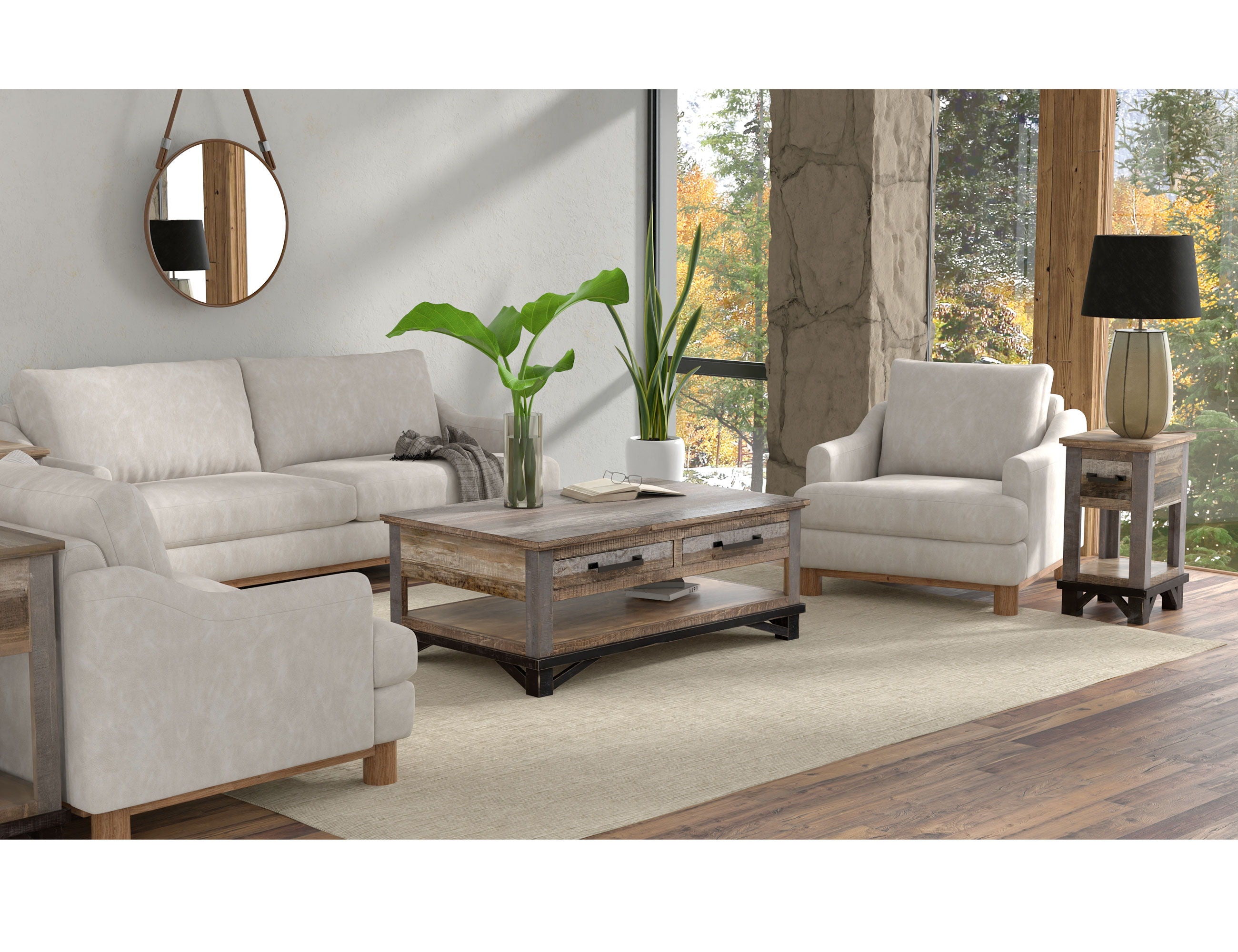 Olimpia - Sofa - Marfil - Premium Stationary Sofas from International Furniture Direct - Just $1450! Shop now at brett interiors