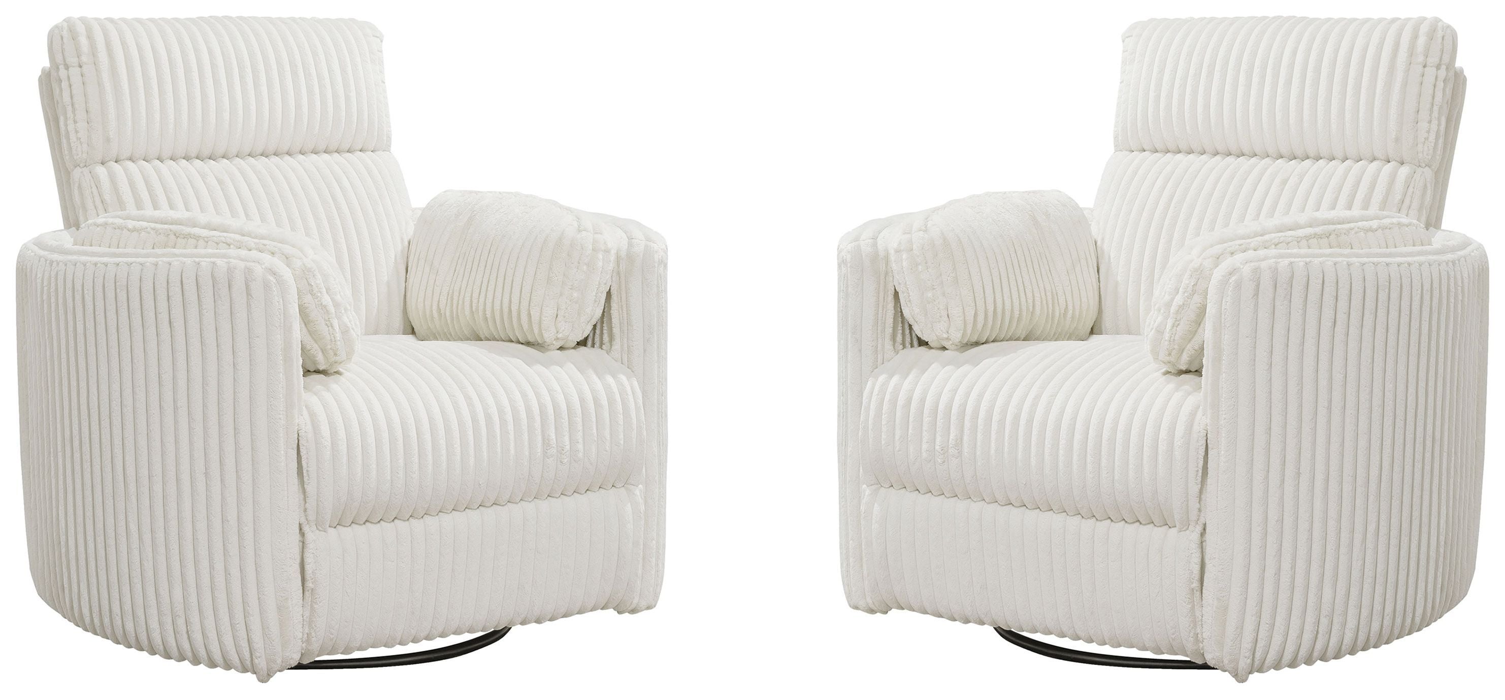 Radius - Power Swivel Glider Recliner (Set of 2) - Premium Chair Sets from Parker Living - Just $1745! Shop now at brett interiors