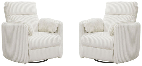 Radius - Power Swivel Glider Recliner (Set of 2) - Premium Chair Sets from Parker Living - Just $1745! Shop now at brett interiors