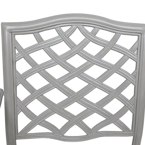Outdoor Aluminum C Spring Chair (Set of 2) - Basalt - Premium Chair Sets from Gather Craft - Just $1350! Shop now at brett interiors