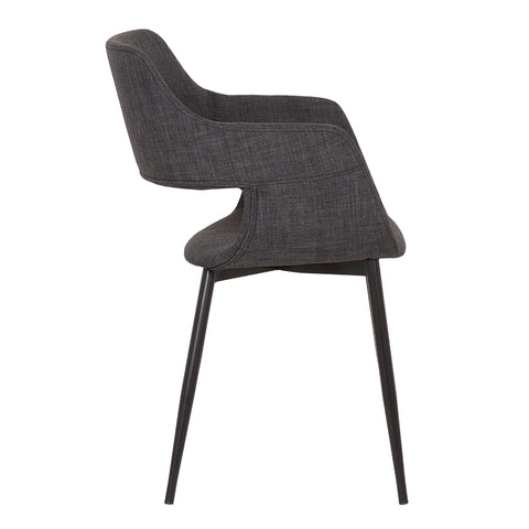 Ariana - Mid-Century Dining Accent Chair - Premium Side Chairs from Armen Living - Just $212.50! Shop now at brett interiors