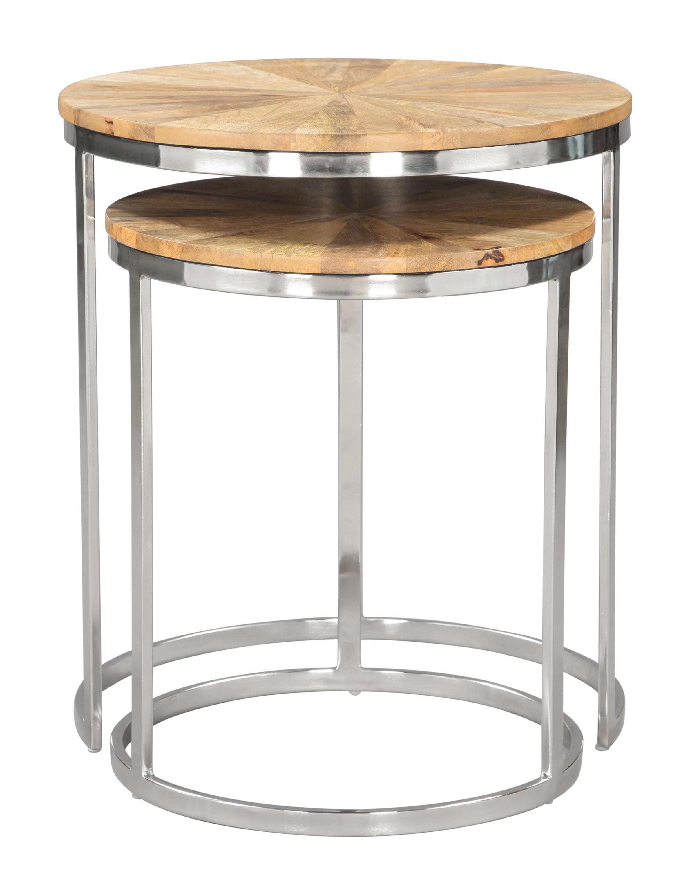 Bari - Coffee Table Set - Natural - Premium Nesting Tables from Zuo Modern - Just $750! Shop now at brett interiors