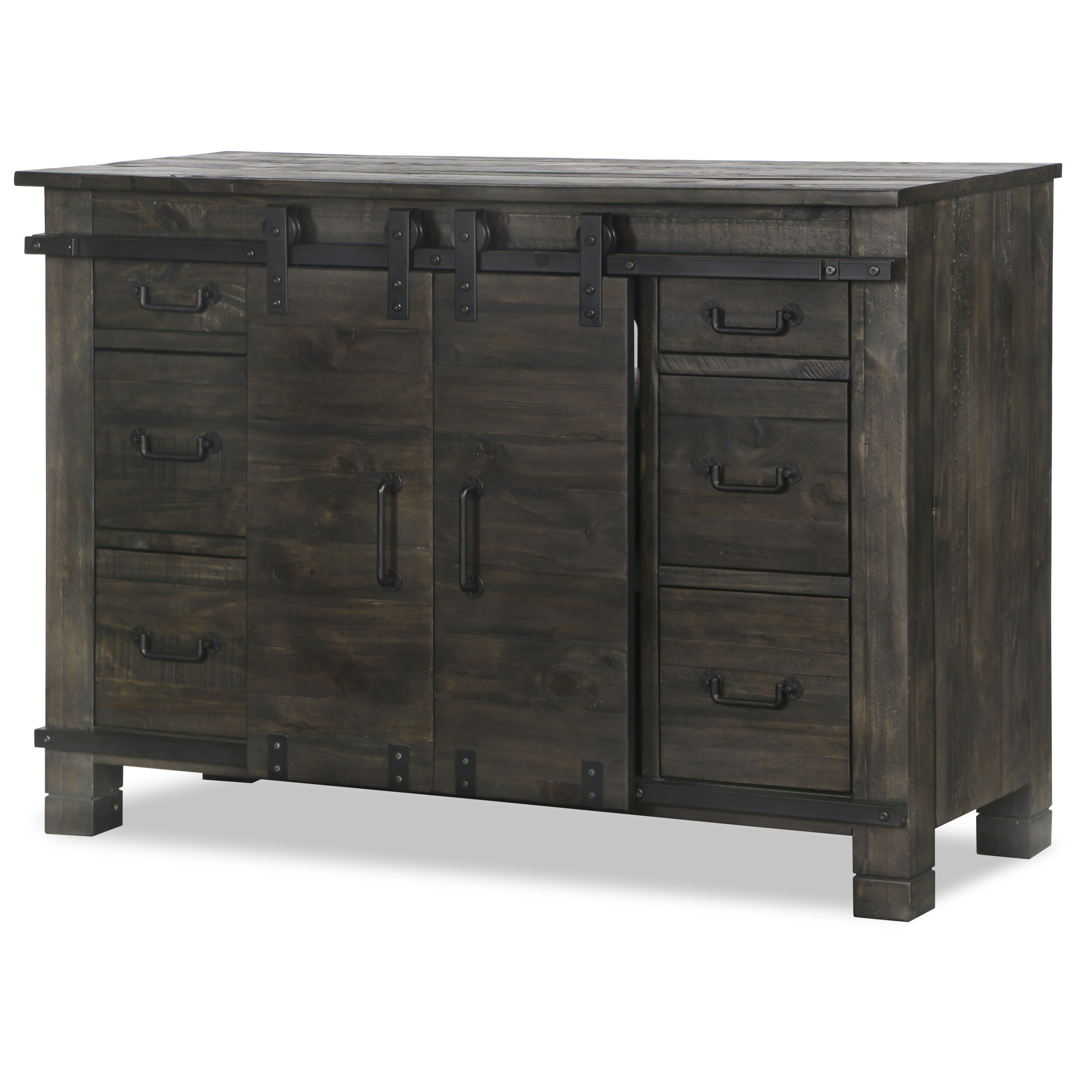 Abington - Media Chest - Weathered Charcoal - Premium Media Chests from Magnussen Furniture - Just $1632.50! Shop now at brett interiors