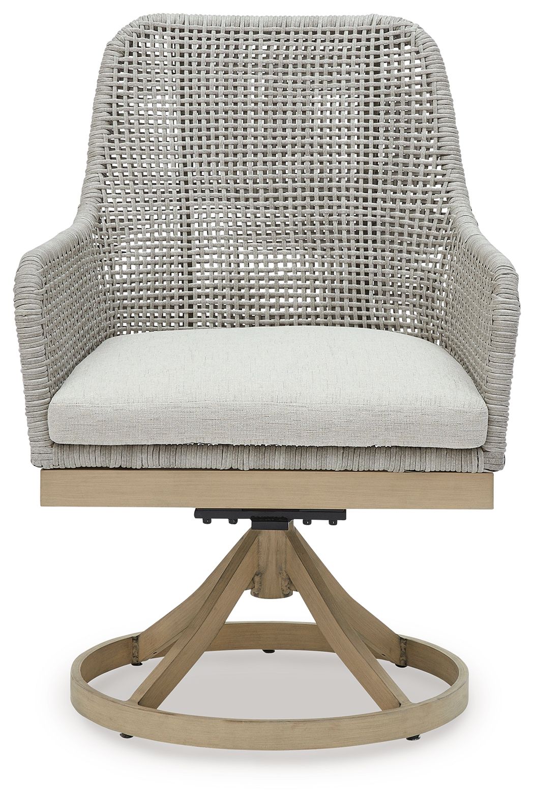 Seton Creek - Gray - Swivel Chair With Cushion (Set of 2) - Premium Chair Sets from Signature Design by Ashley® - Just $1042.40! Shop now at brett interiors