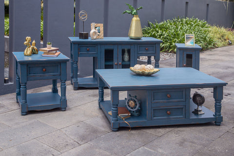 Aruba - Chairside Table - Premium Chair Side Tables from International Furniture Direct - Just $280! Shop now at brett interiors