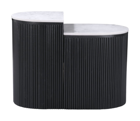 Ormara - Side Table Set - White / Black - Premium Table Sets from Zuo Modern - Just $1325! Shop now at brett interiors