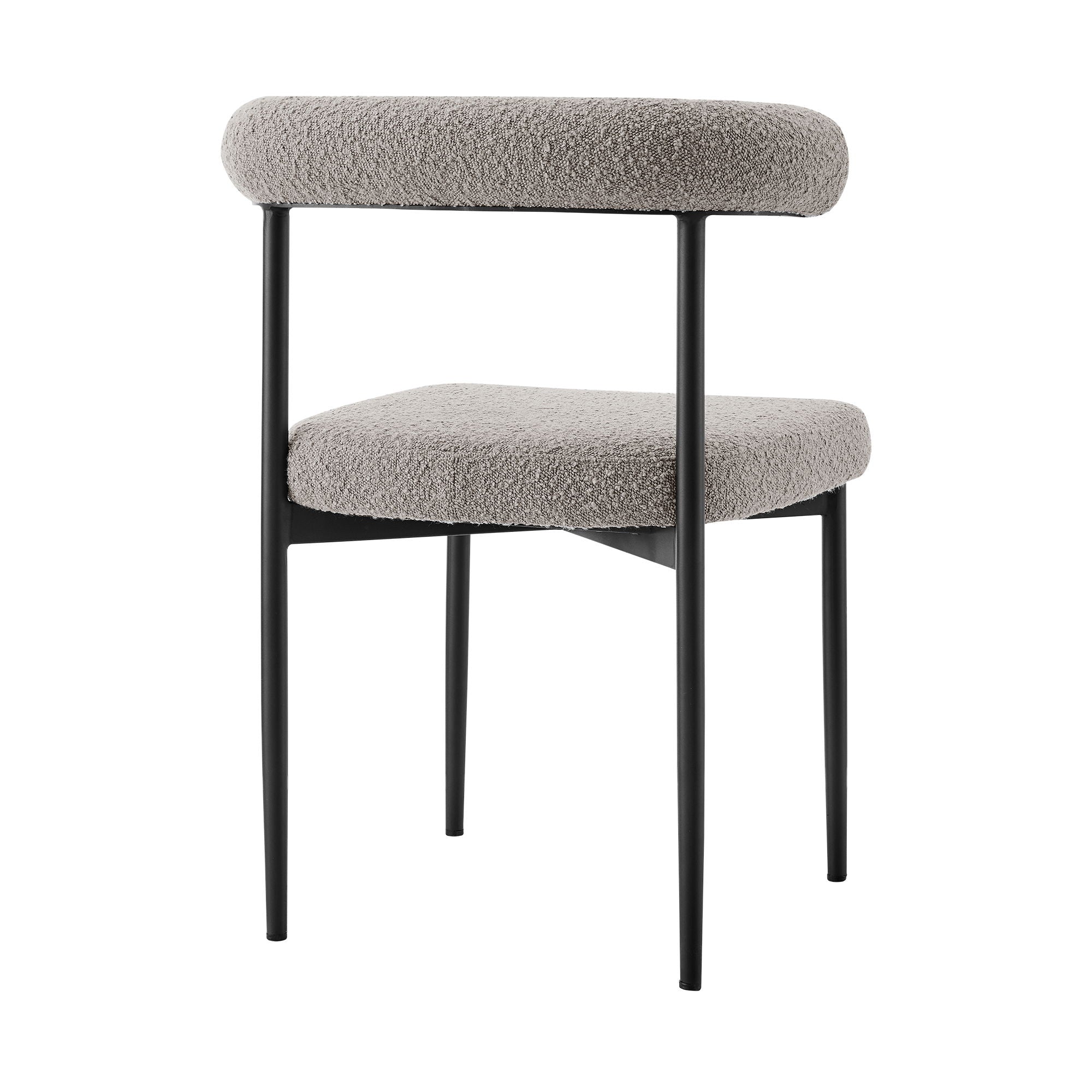 Shannon - Dining Chair (Set of 2) - Black Legs - Premium Chair Sets from Armen Living - Just $700! Shop now at brett interiors