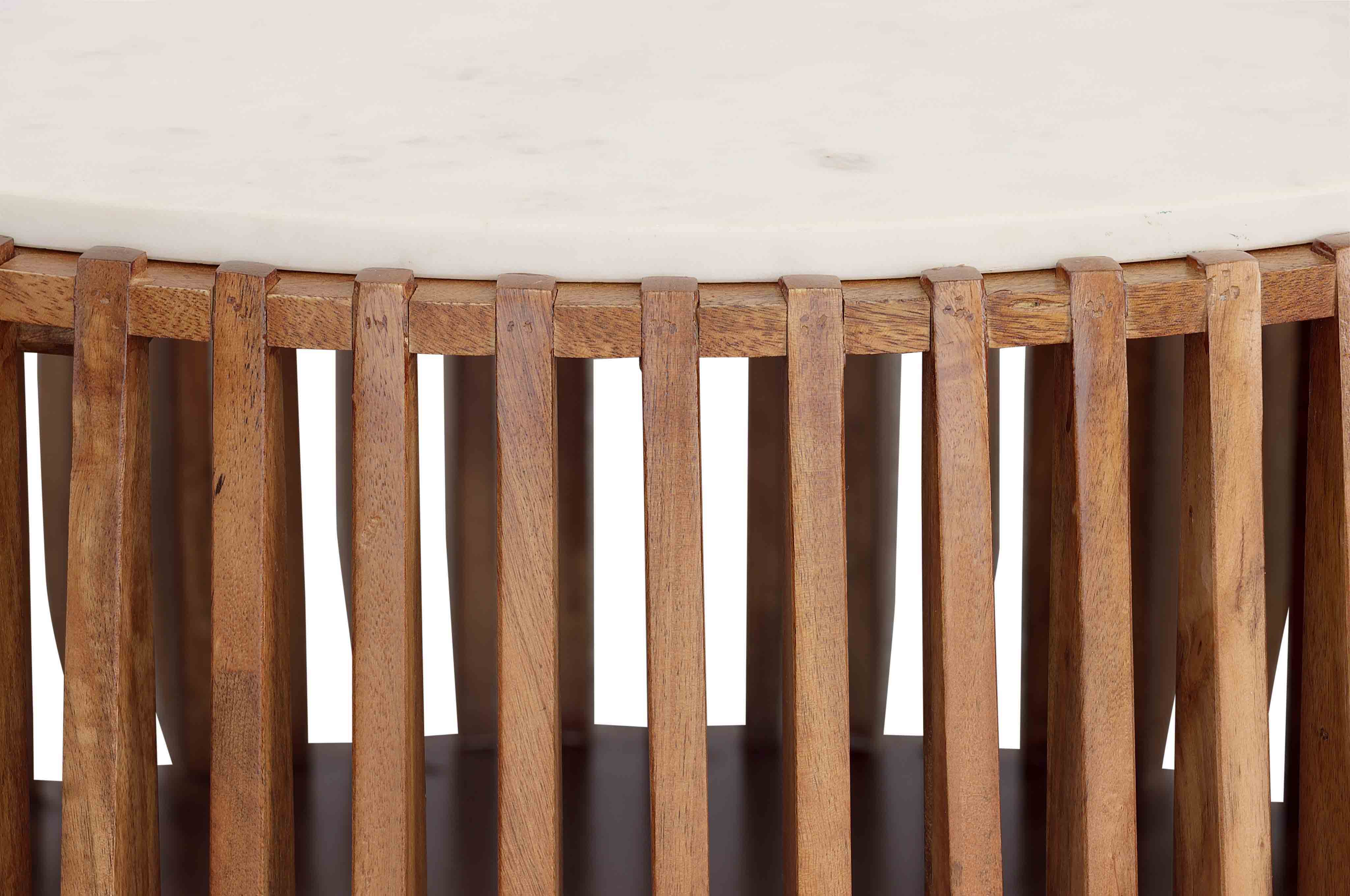 Pine Vallery - Cocktail Table - White / Natural - Premium Cocktail Tables from Coast2Coast Home - Just $2062.50! Shop now at brett interiors