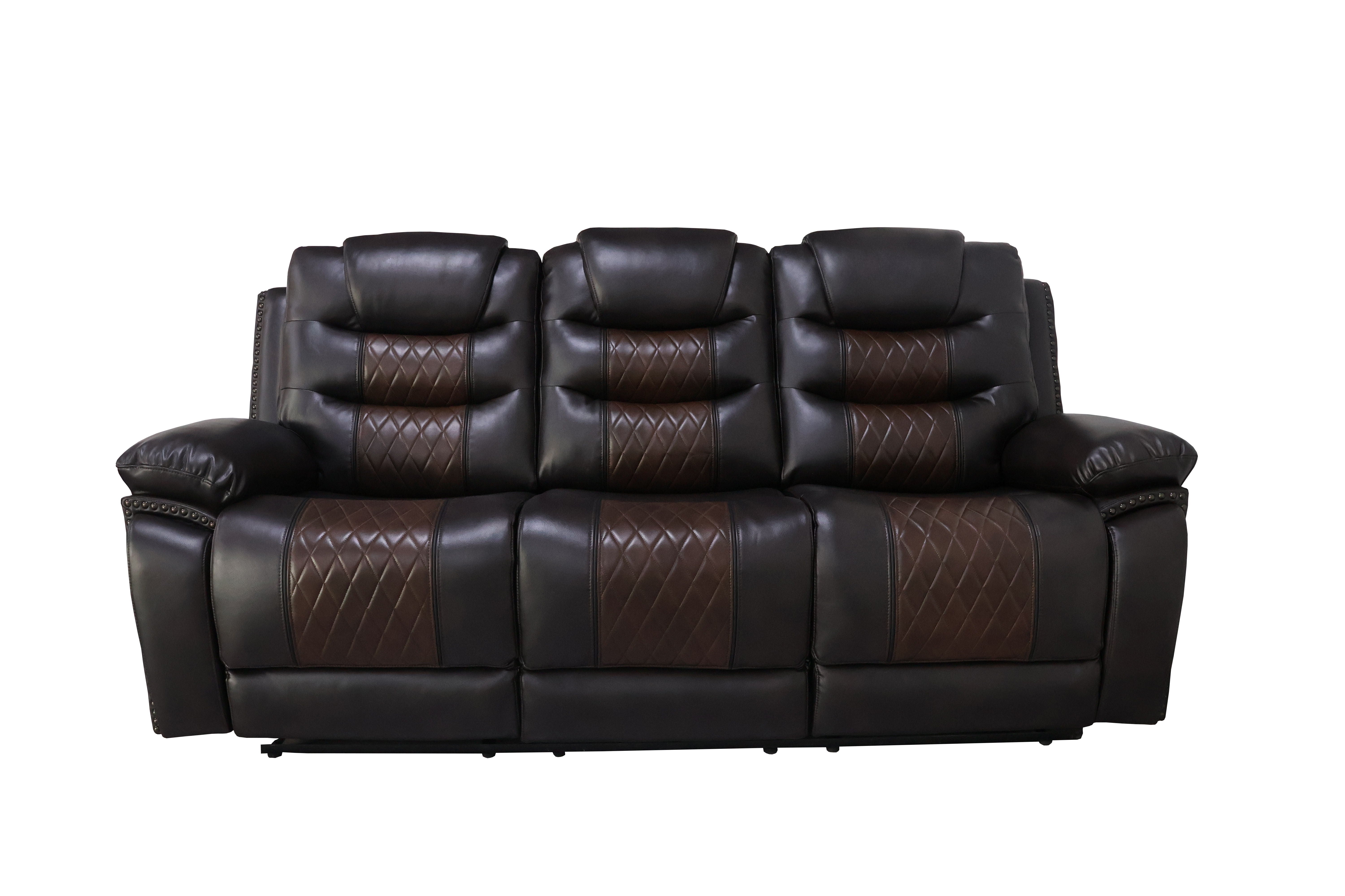 Nikko - Sofa With Power Footrest - Brown - Premium Reclining Sofas from New Classic - Just $1222.50! Shop now at brett interiors