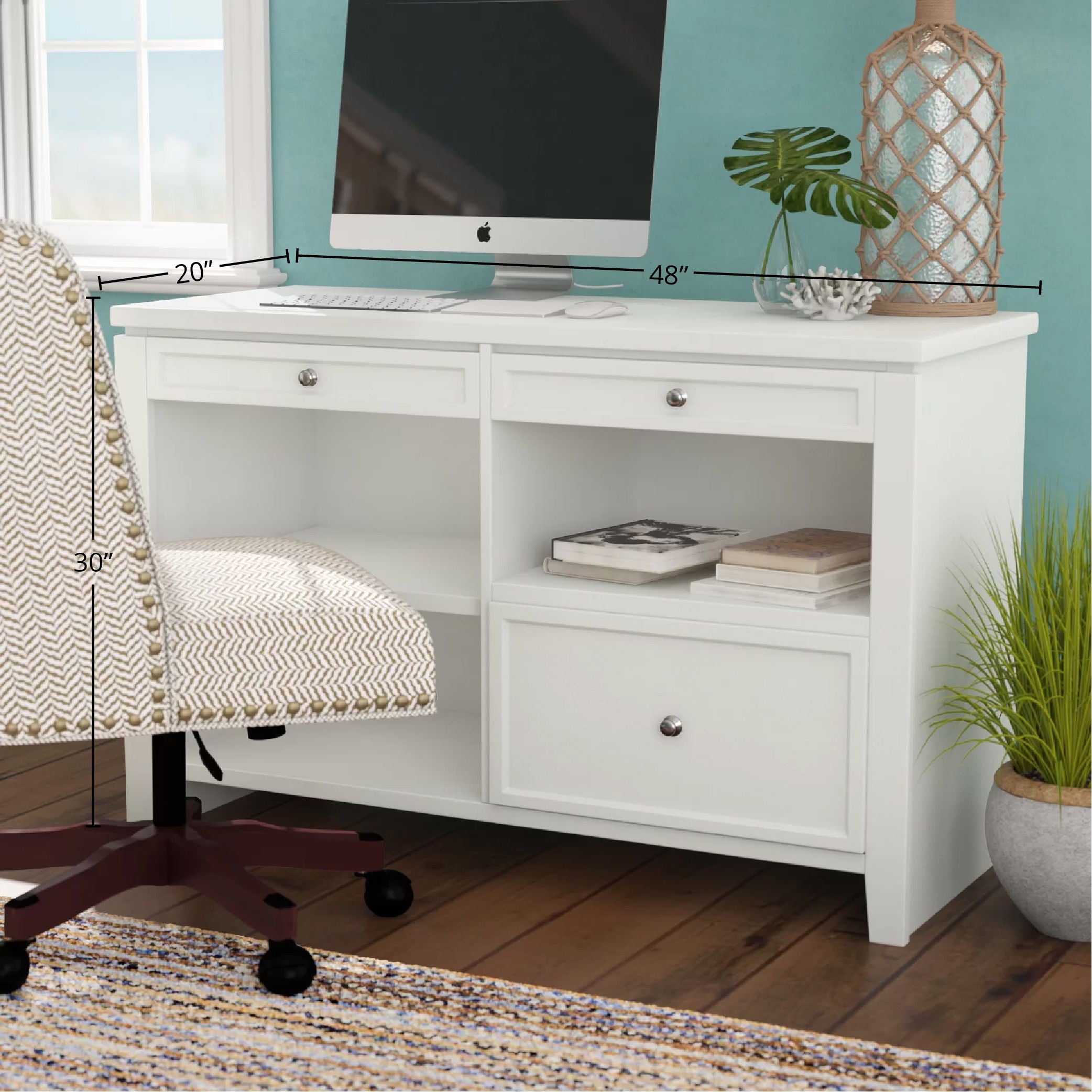Boca - Credenza - Cottage White - Premium Credenzas from Parker House - Just $672.50! Shop now at brett interiors