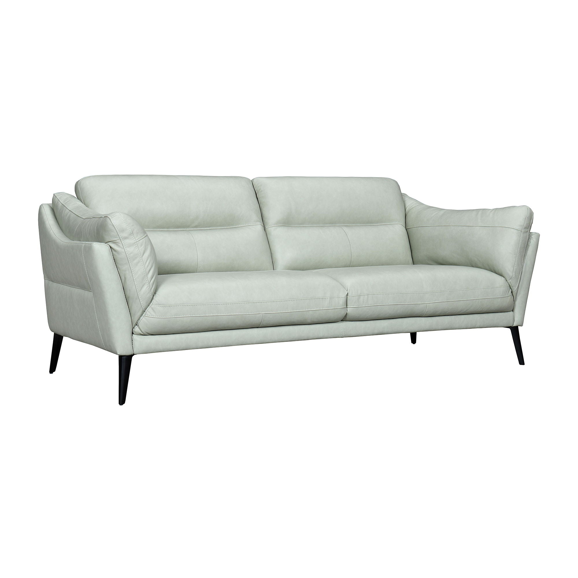 Franz - Leather Sofa - Premium Stationary Sofas from Armen Living - Just $2960! Shop now at brett interiors