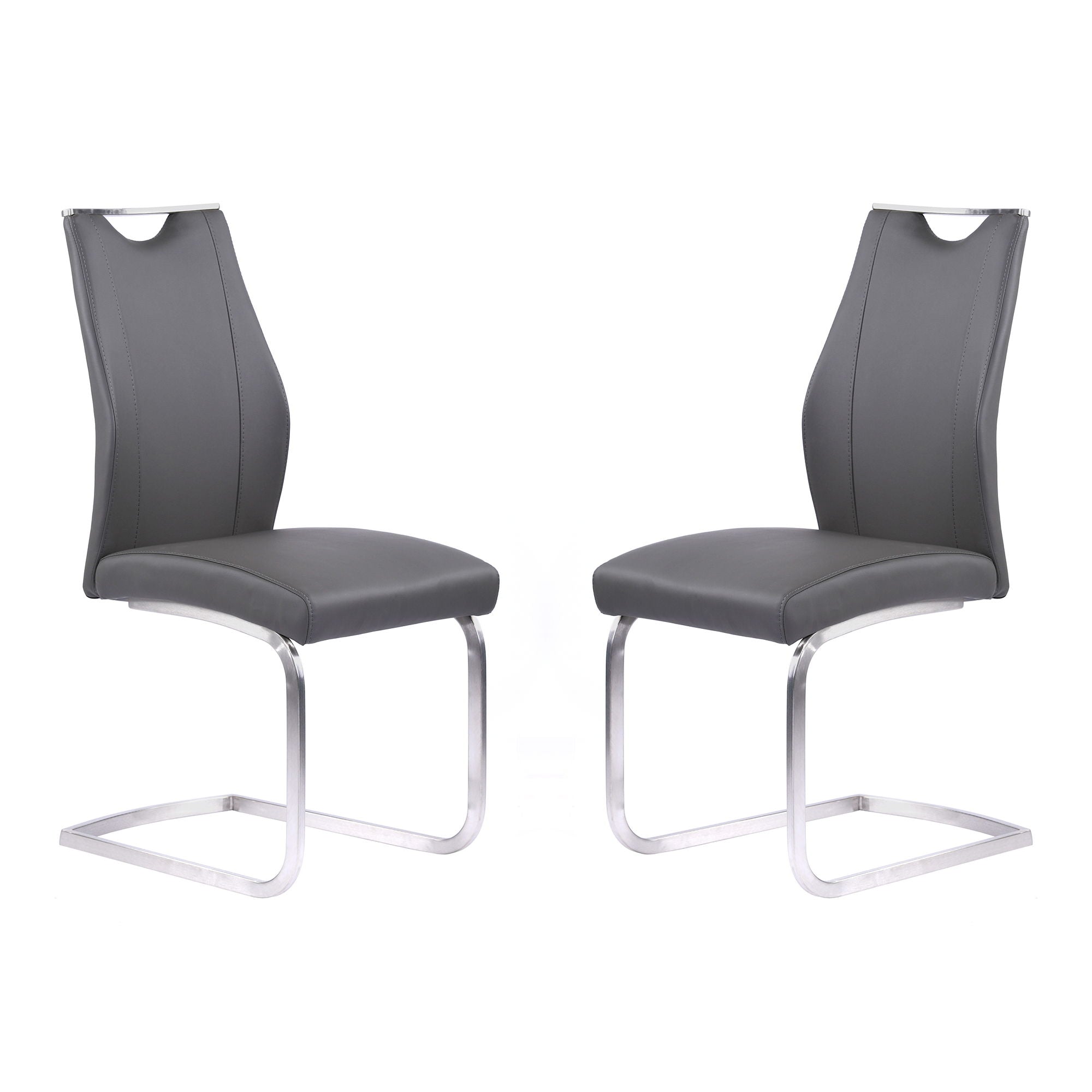 Bravo - Contemporary Dining Chair (Set of 2) - Premium Chair Sets from Armen Living - Just $490! Shop now at brett interiors
