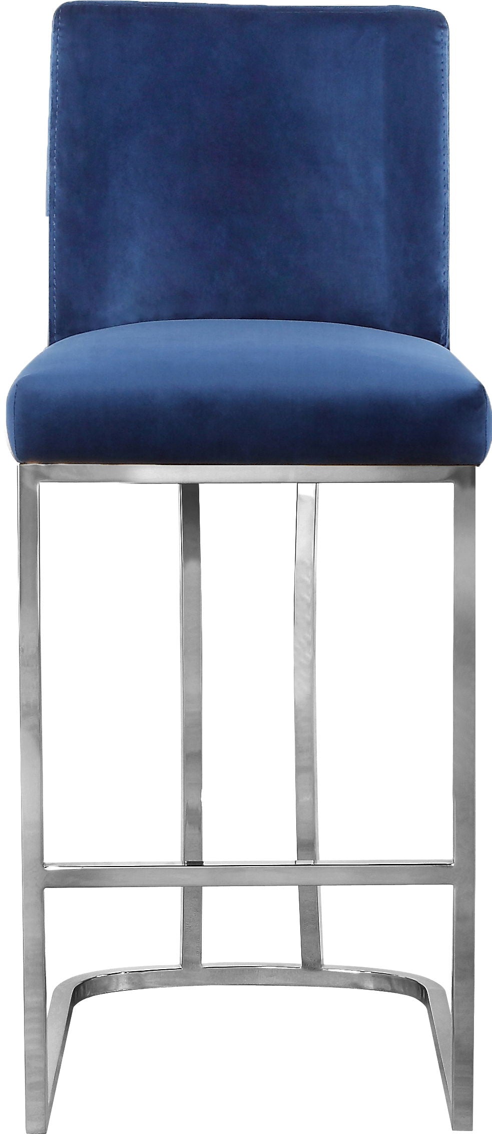 Heidi - Stool with Chrome Legs - Premium Adjustable Height from Meridian Furniture - Just $312.50! Shop now at brett interiors