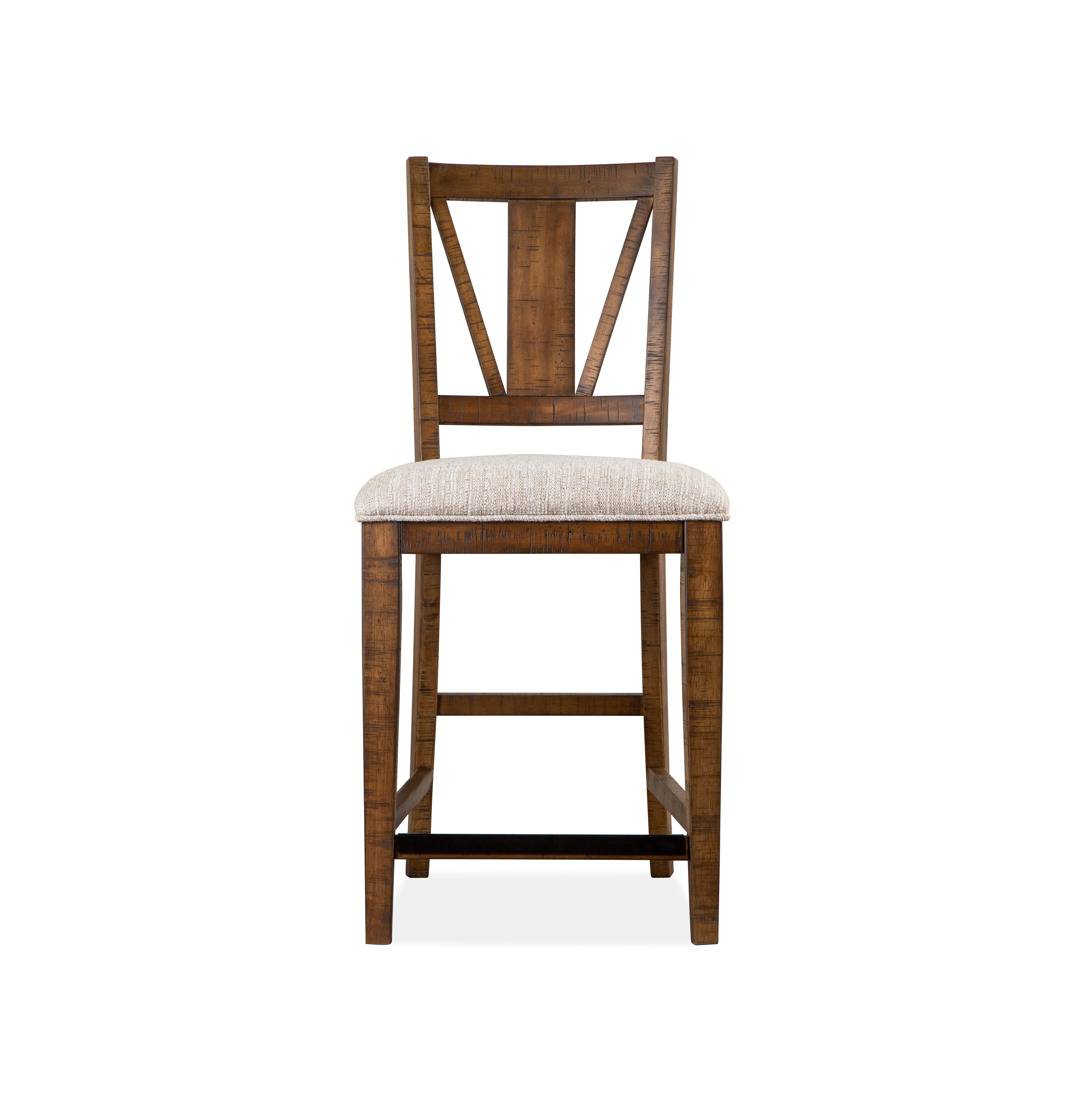 Bay Creek - Counter Chair With Upholstered Seat (Set of 2) - Toasted Nutmeg - Premium Chair Sets from Magnussen Furniture - Just $605! Shop now at brett interiors