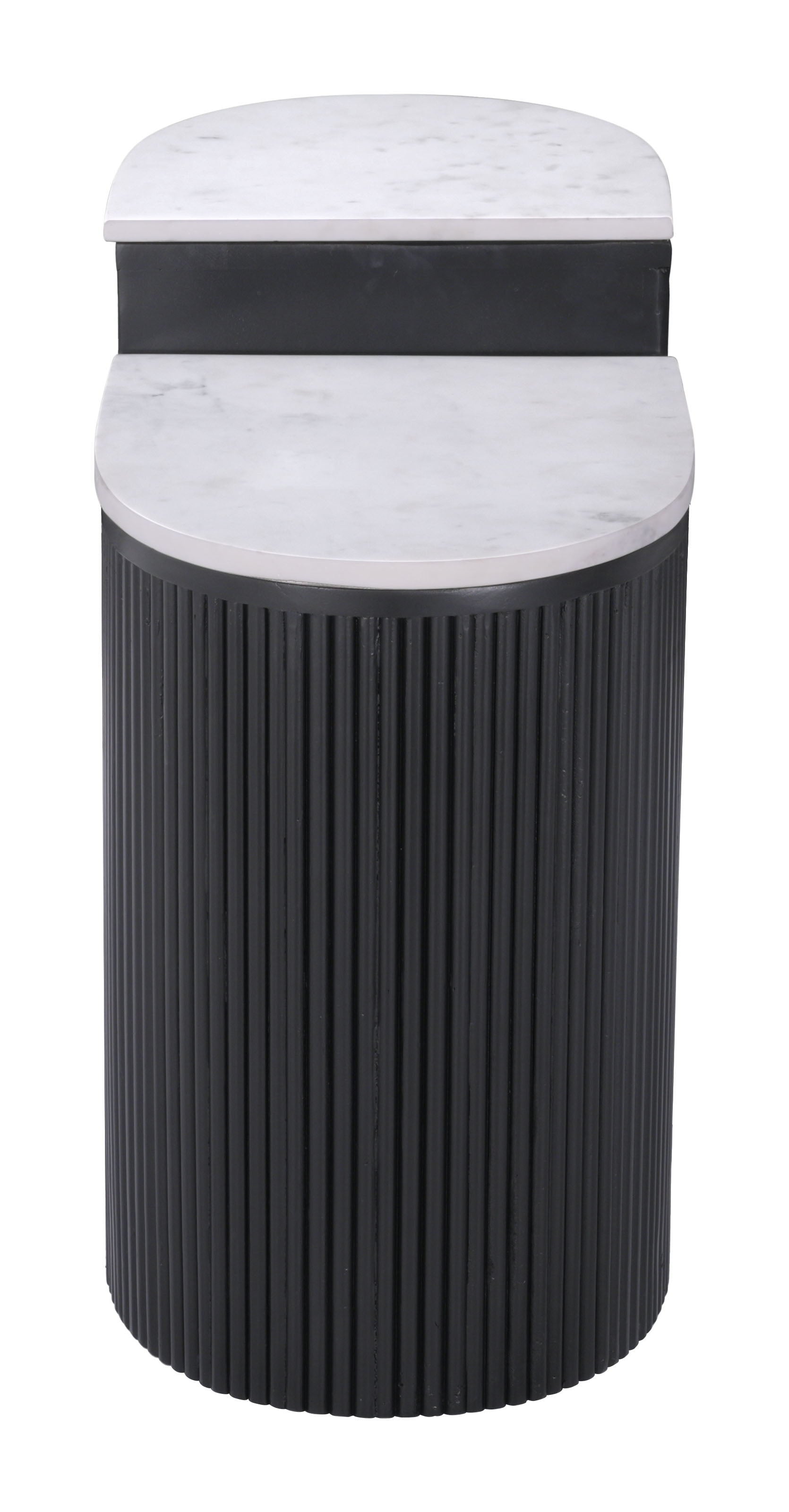 Ormara - Side Table Set - White / Black - Premium Table Sets from Zuo Modern - Just $1325! Shop now at brett interiors