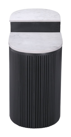 Ormara - Side Table Set - White / Black - Premium Table Sets from Zuo Modern - Just $1325! Shop now at brett interiors