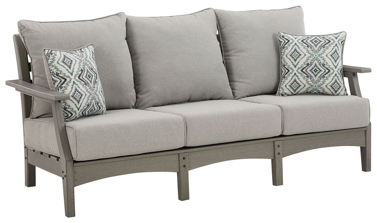 Visola - Gray - Sofa With Cushion - Premium Sofas from Signature Design by Ashley® - Just $1800.63! Shop now at brett interiors