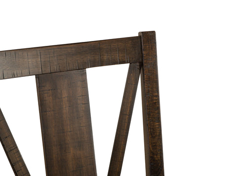 Westley Falls - Counter Chair With Upholstered Seat (Set of 2) - Graphite - Premium Chair Sets from Magnussen Furniture - Just $605! Shop now at brett interiors
