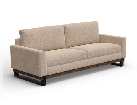 Blackburn - Sofa - Capuccino Brown - Premium Stationary Sofas from International Furniture Direct - Just $1375! Shop now at brett interiors