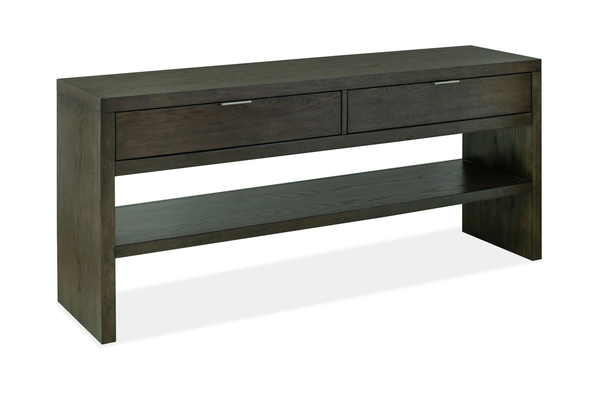 Merrick - Rectangular Sofa Table - Homestead Brown - Premium Sofa Tables from Magnussen Furniture - Just $789! Shop now at brett interiors