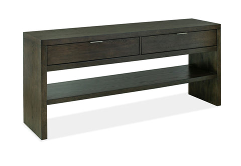 Merrick - Rectangular Sofa Table - Homestead Brown - Premium Sofa Tables from Magnussen Furniture - Just $789! Shop now at brett interiors