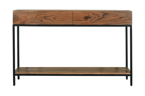 Springdale - Two Drawer Console Table - Natural Finish - Premium Console Tables from Coast2Coast Home - Just $1485! Shop now at brett interiors