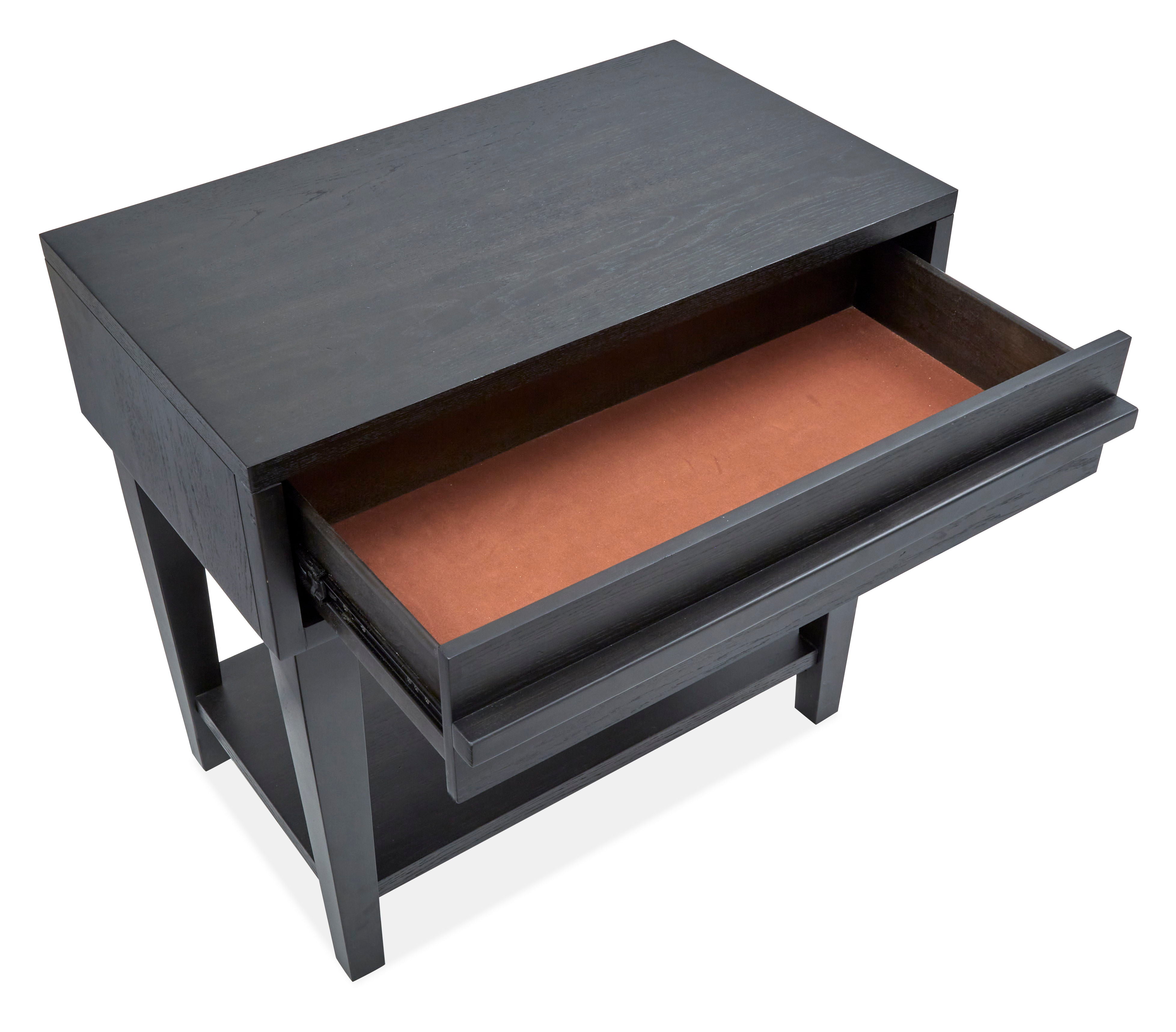 Lindon - Dark Open Nightstand - Belgian Wheat - Premium Accent Nightstands from Magnussen Furniture - Just $487.50! Shop now at brett interiors