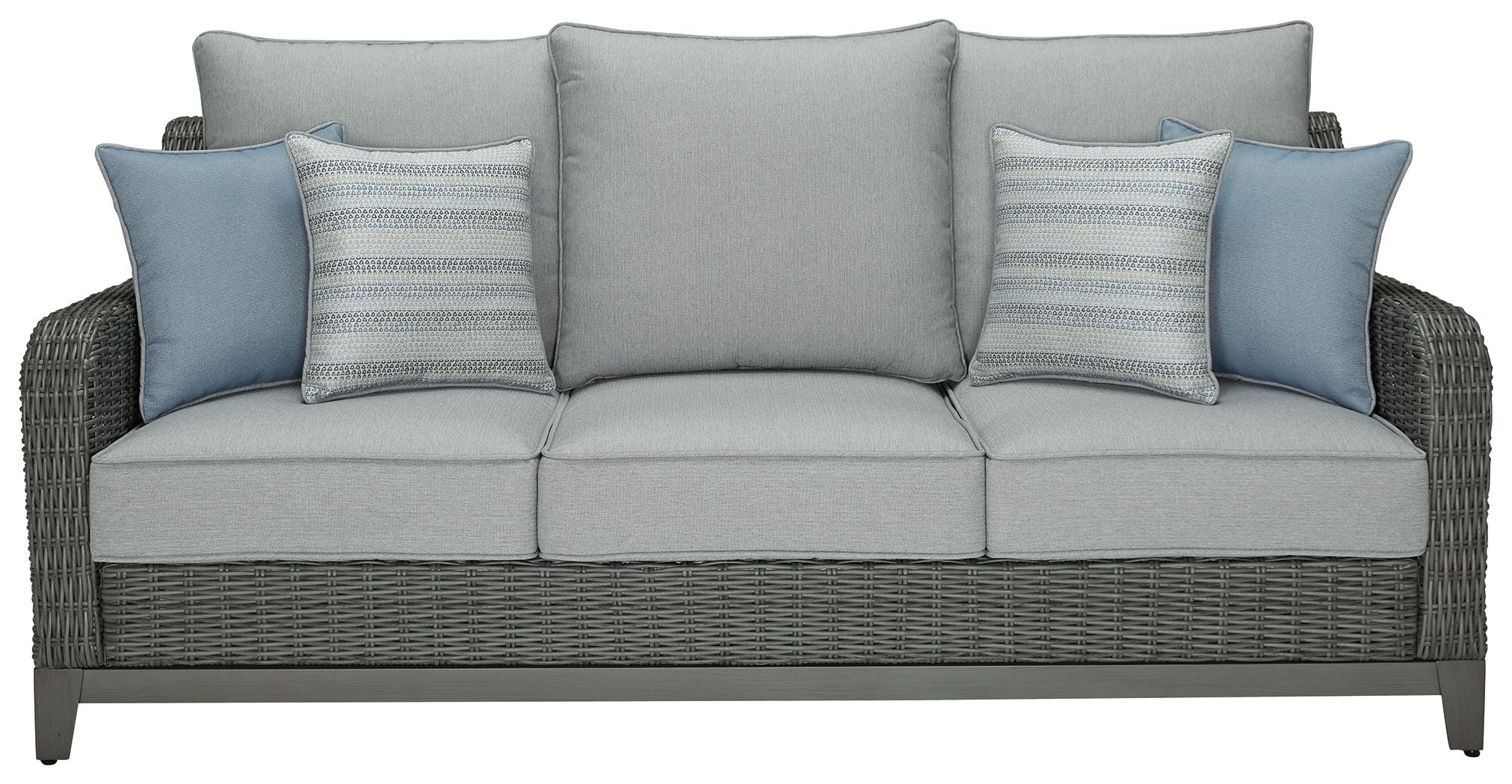 Elite Park - Gray - Sofa With Cushion - Premium Sofas from Signature Design by Ashley® - Just $1605.63! Shop now at brett interiors