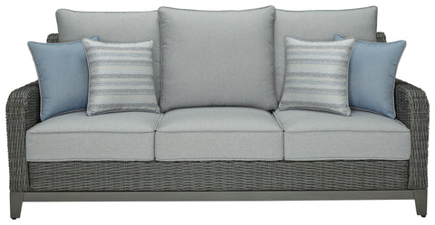 Elite Park - Gray - Sofa With Cushion - Premium Sofas from Signature Design by Ashley® - Just $1605.63! Shop now at brett interiors