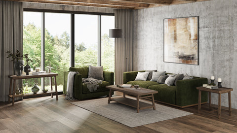 Kasem - Rectangular Sofa Table - Beaver - Premium Sofa Tables from Magnussen Furniture - Just $509! Shop now at brett interiors
