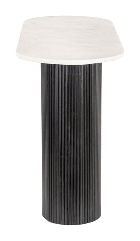 Izola - Console Table - White / Black - Premium Console Tables from Zuo Modern - Just $1850! Shop now at brett interiors