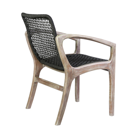Beckham - Outdoor Patio Dining Chair - Premium Dining Chairs from Armen Living - Just $617.50! Shop now at brett interiors