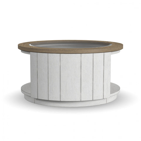 Melody - Round Coffee Table with Casters - Premium Coffee Tables from Flexsteel - Just $825! Shop now at brett interiors