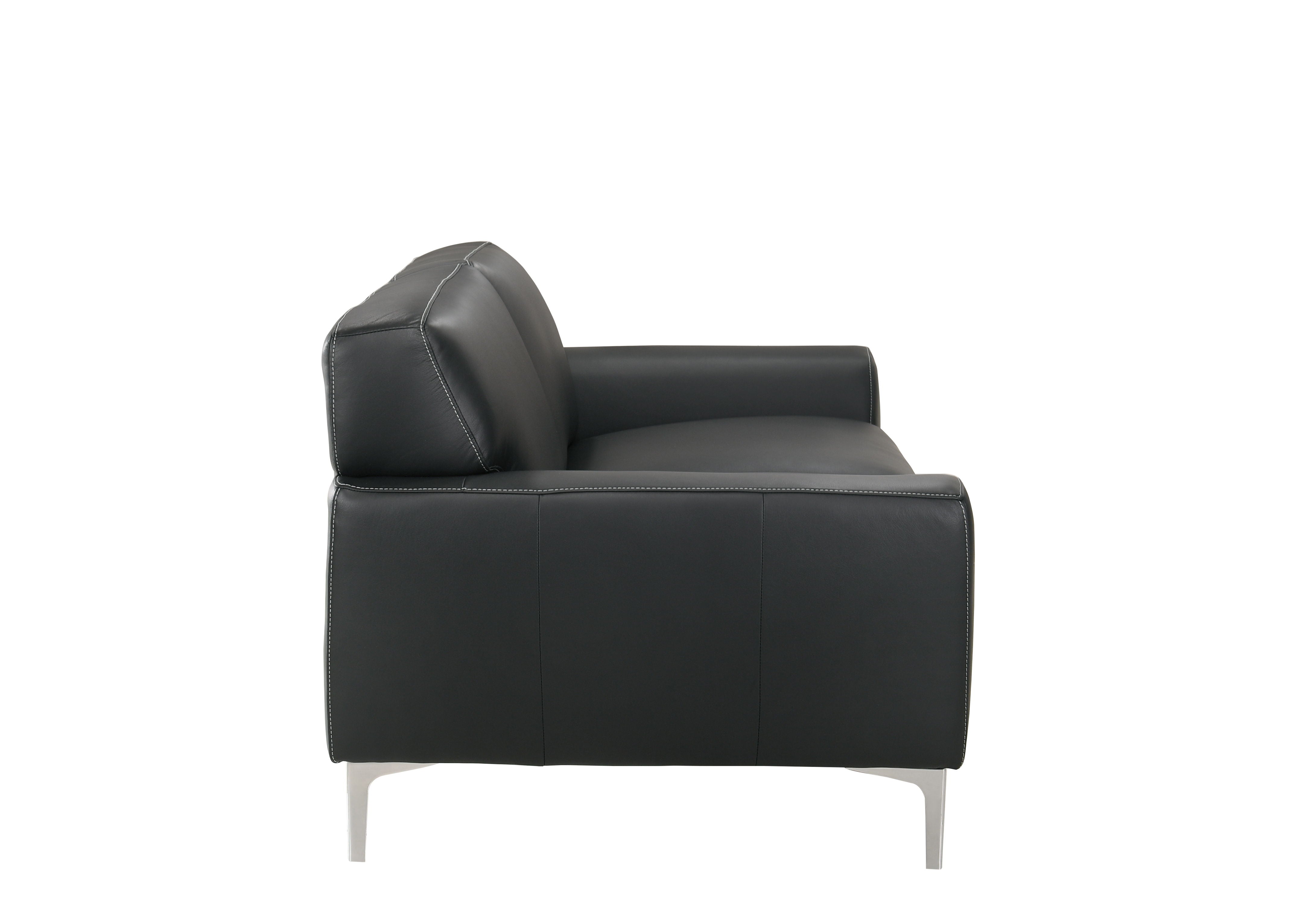 Carrara - Sofa - Black - Premium Stationary Sofas from New Classic - Just $1222.50! Shop now at brett interiors