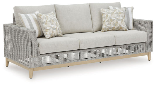 Seton Creek - Gray - Sofa With Cushion - Premium Sofas from Signature Design by Ashley® - Just $1863.13! Shop now at brett interiors