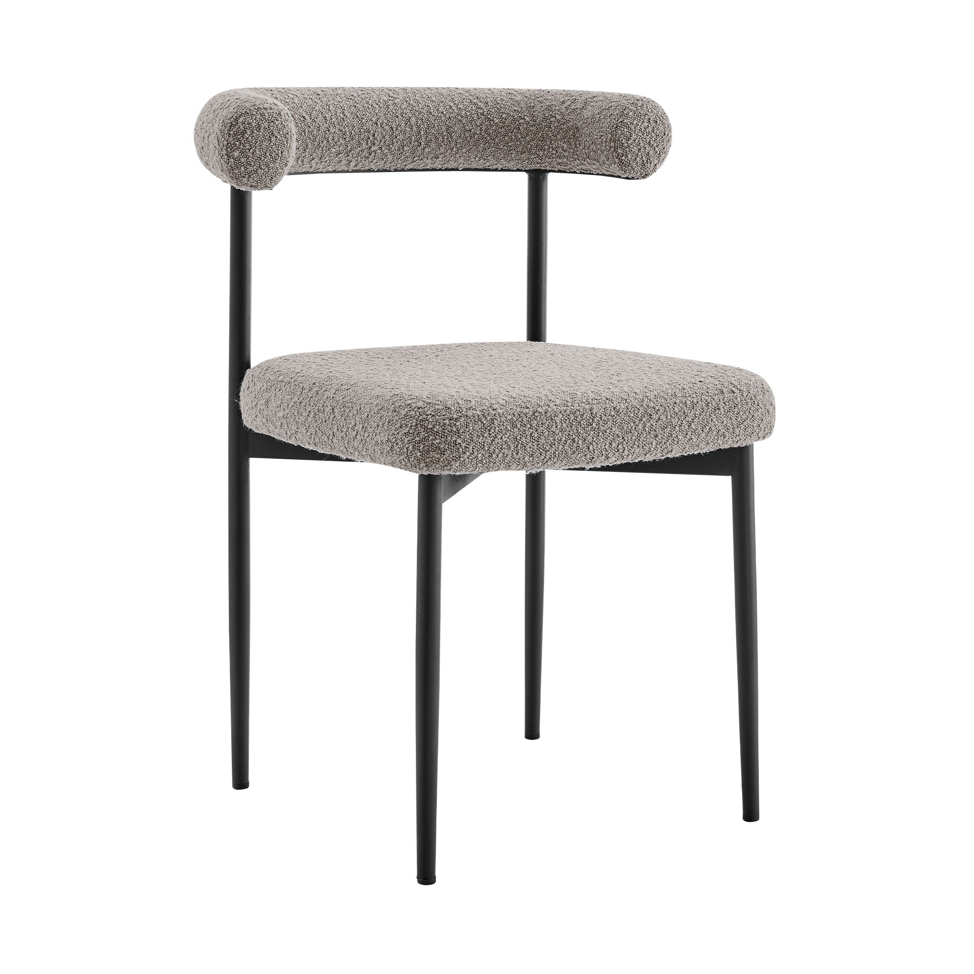 Shannon - Dining Chair (Set of 2) - Black Legs - Premium Chair Sets from Armen Living - Just $700! Shop now at brett interiors