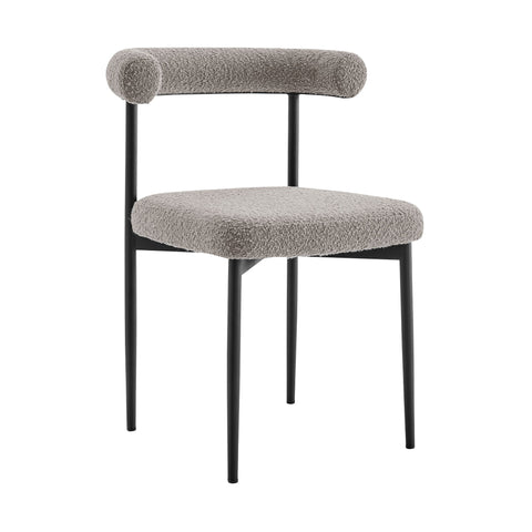 Shannon - Dining Chair (Set of 2) - Black Legs - Premium Chair Sets from Armen Living - Just $700! Shop now at brett interiors