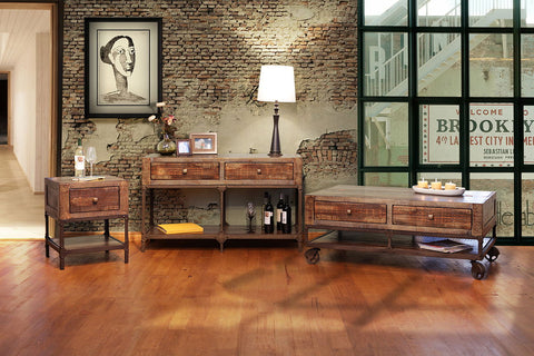 Urban Gold - Cocktail Table - Brown / Golden Undertones - Premium Cocktail Tables from International Furniture Direct - Just $842.50! Shop now at brett interiors