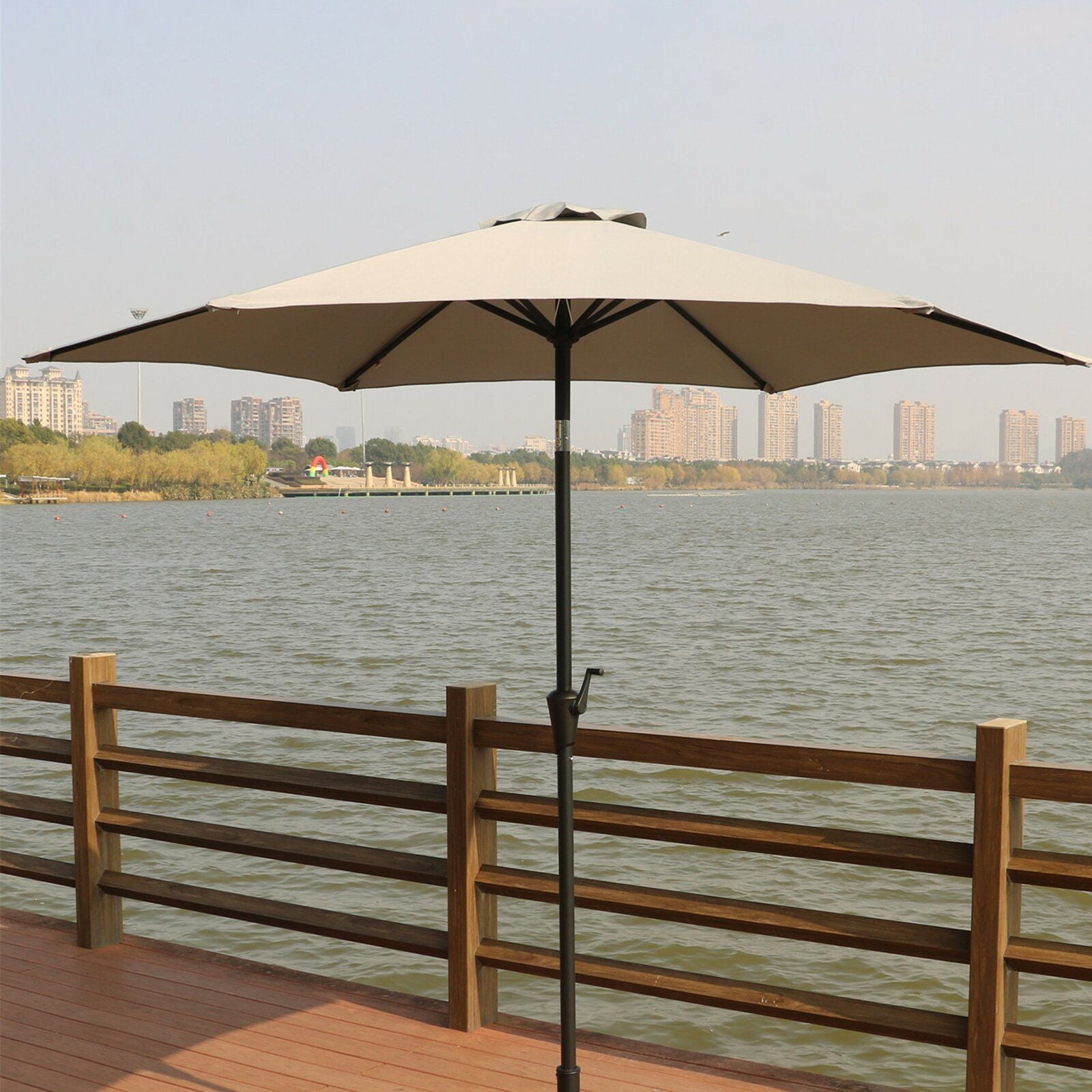 9' Pole Umbrella With Carry Bag - Premium Umbrellas & Canopies from Gather Craft - Just $114! Shop now at brett interiors